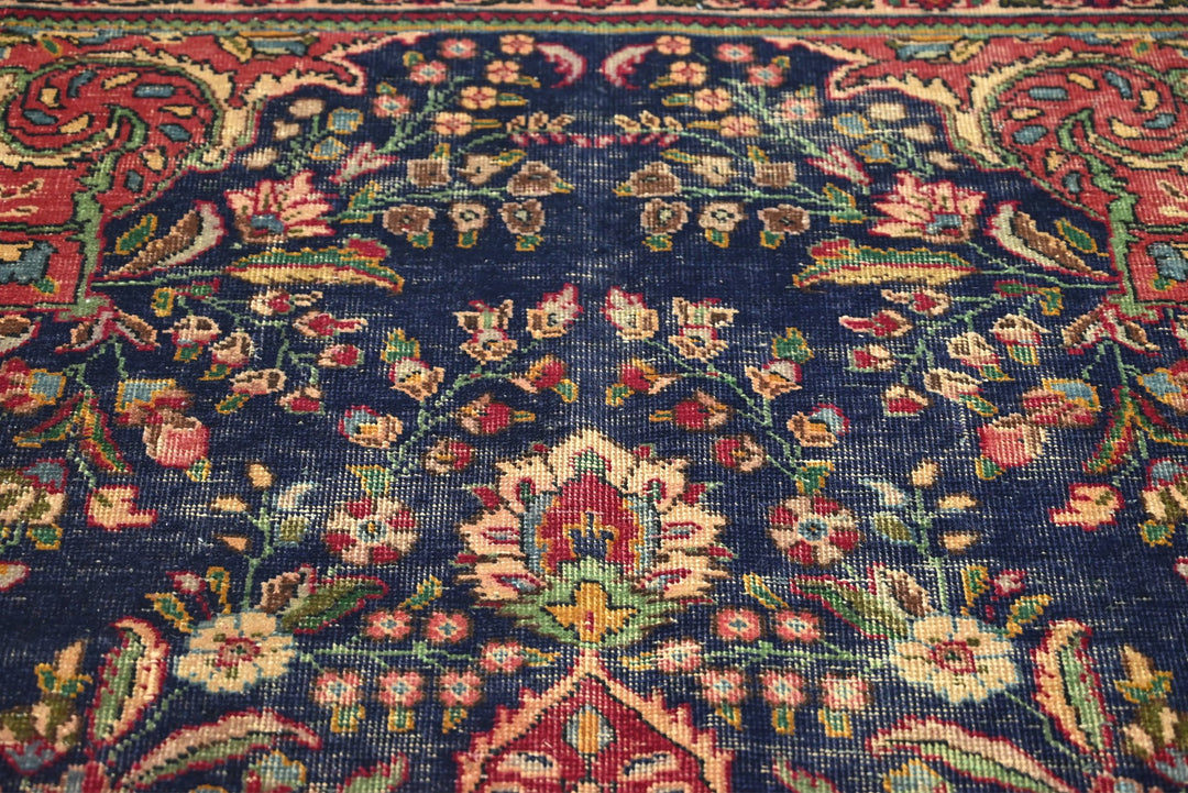 blue Medium rug 6' 2" x 8' 6"