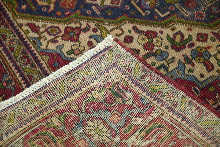 blue Large rug 6' 4" x 9' 7"