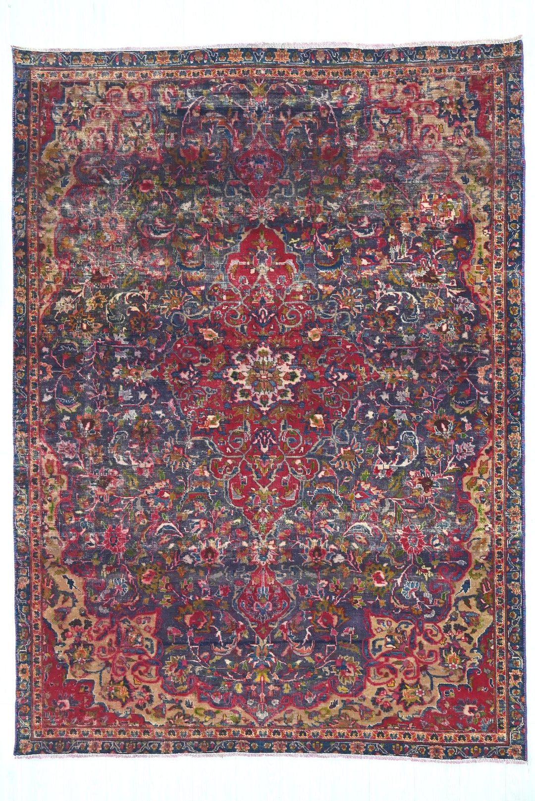 blue Medium rug 5' 9" x 8' 1"