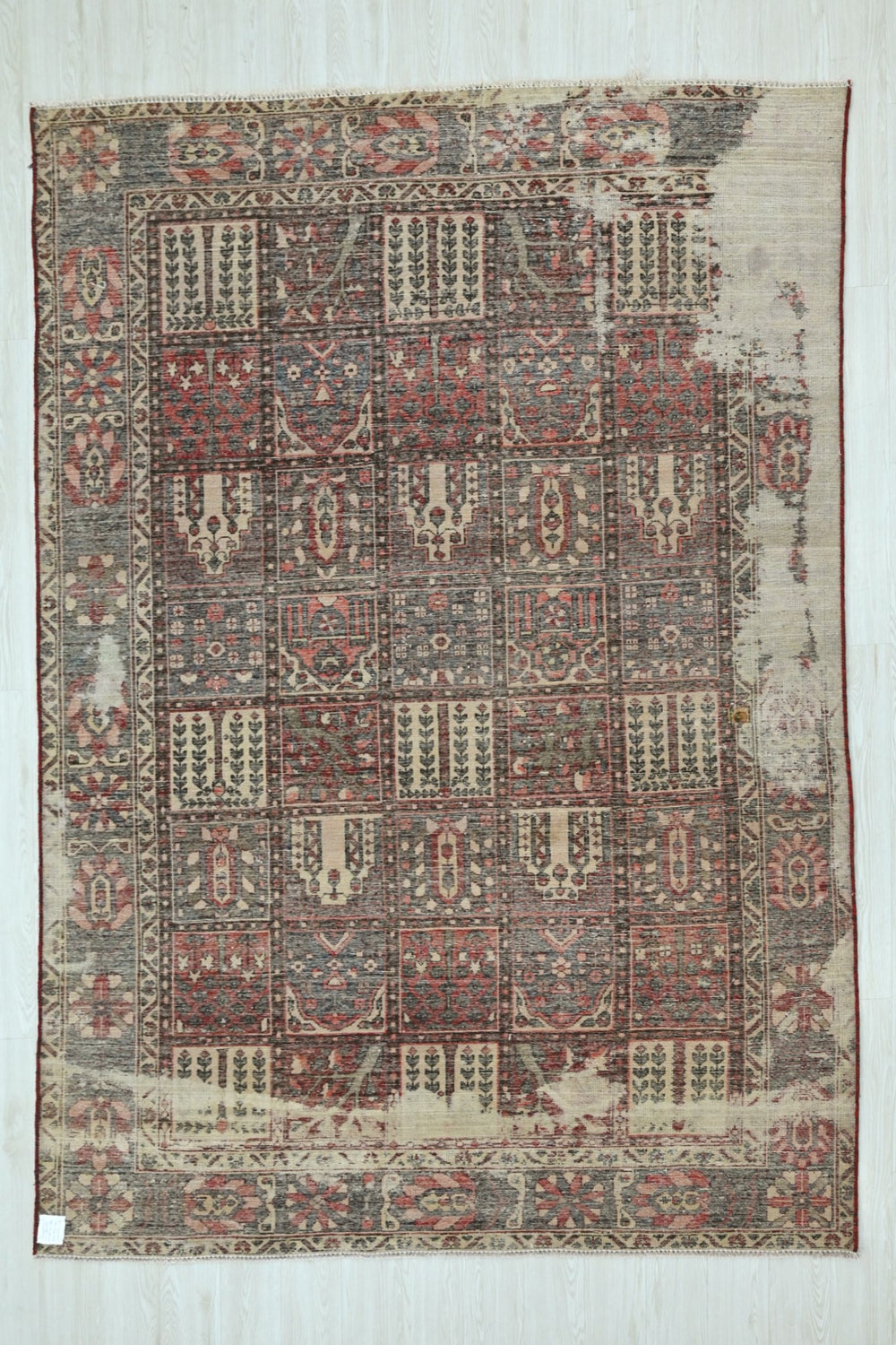 blue Medium rug 5' 9" x 8' 1"