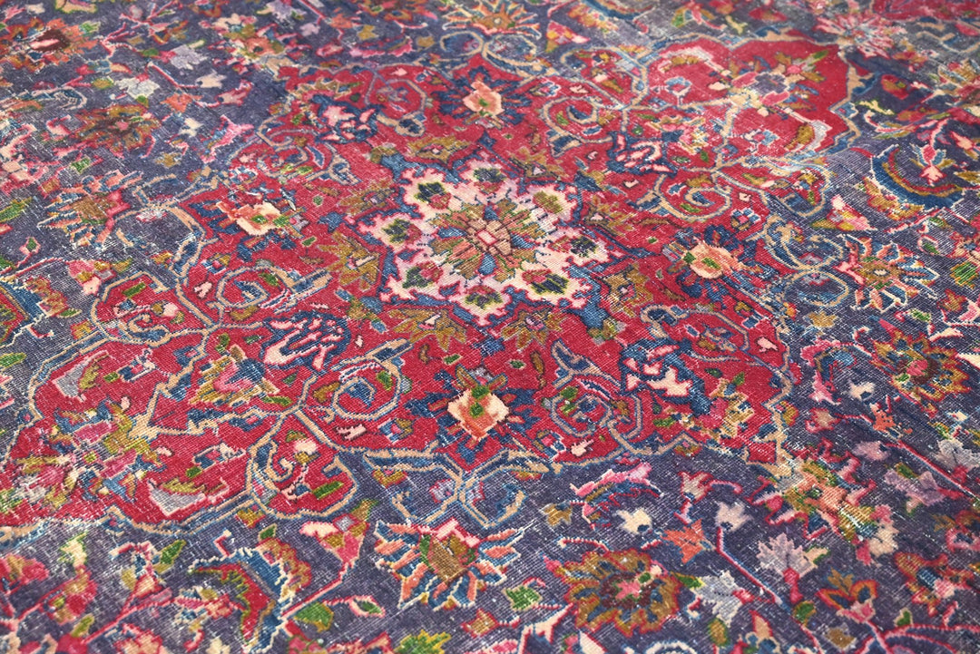 blue Medium rug 5' 9" x 8' 1"