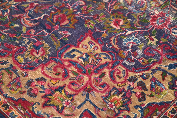 blue Medium rug 5' 9" x 8' 1"