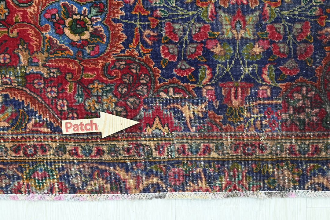 blue Medium rug 5' 5" x 8' 5"