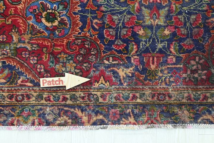 blue Medium rug 5' 5" x 8' 5"
