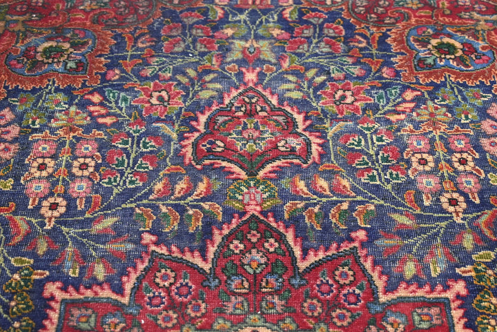 blue Medium rug 5' 5" x 8' 5"