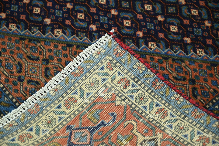 blue Large rug 6' 9" x 9' 3"
