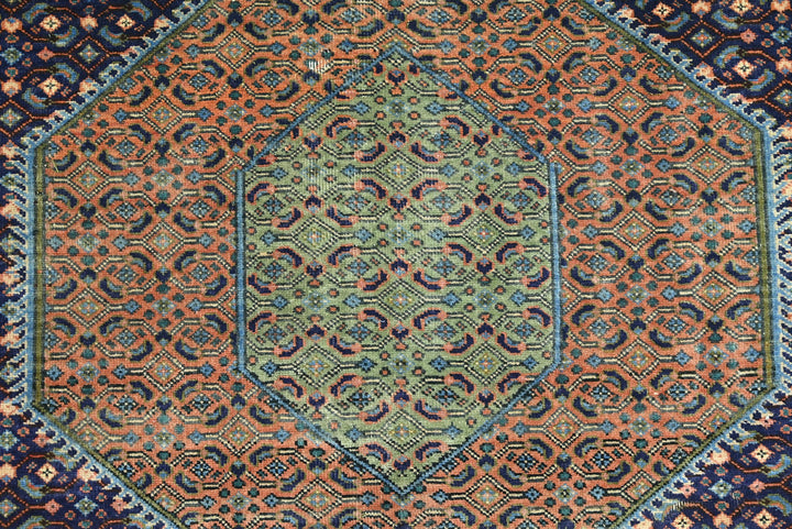blue Large rug 6' 9" x 9' 3"