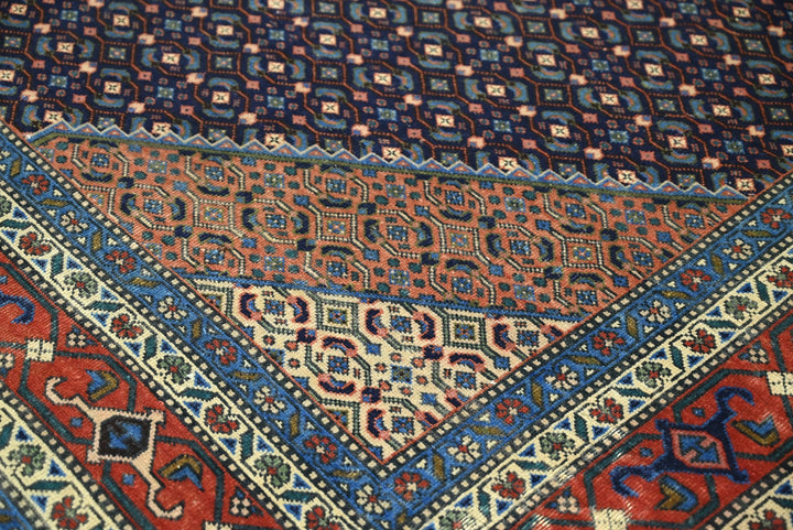 blue Large rug 6' 9" x 9' 3"