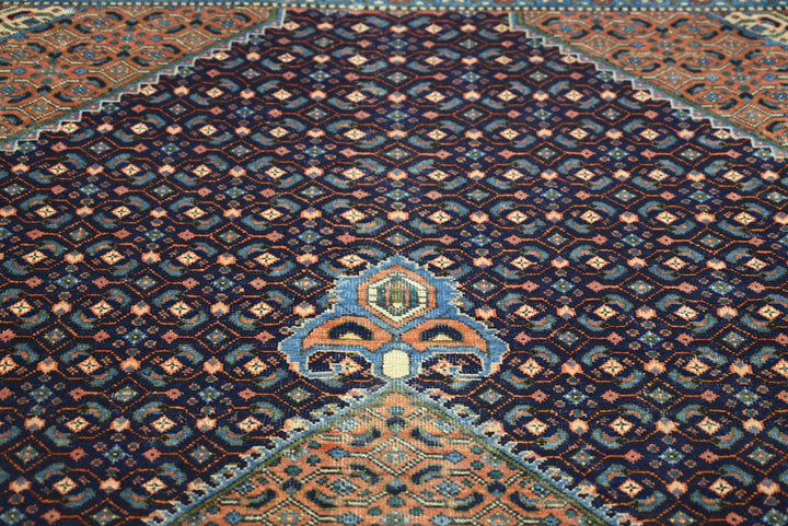 blue Large rug 6' 9" x 9' 3"