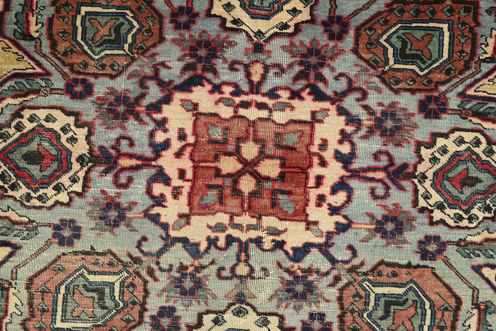 yellow Large rug 7' 7" x 10' 9"