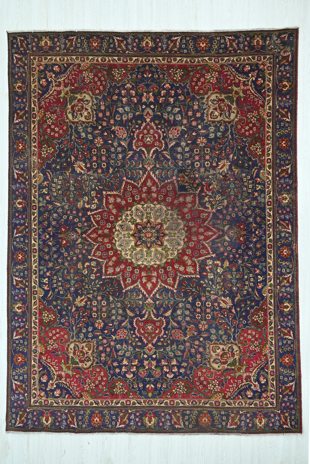 blue Large rug 8' 2" x 11' 0"