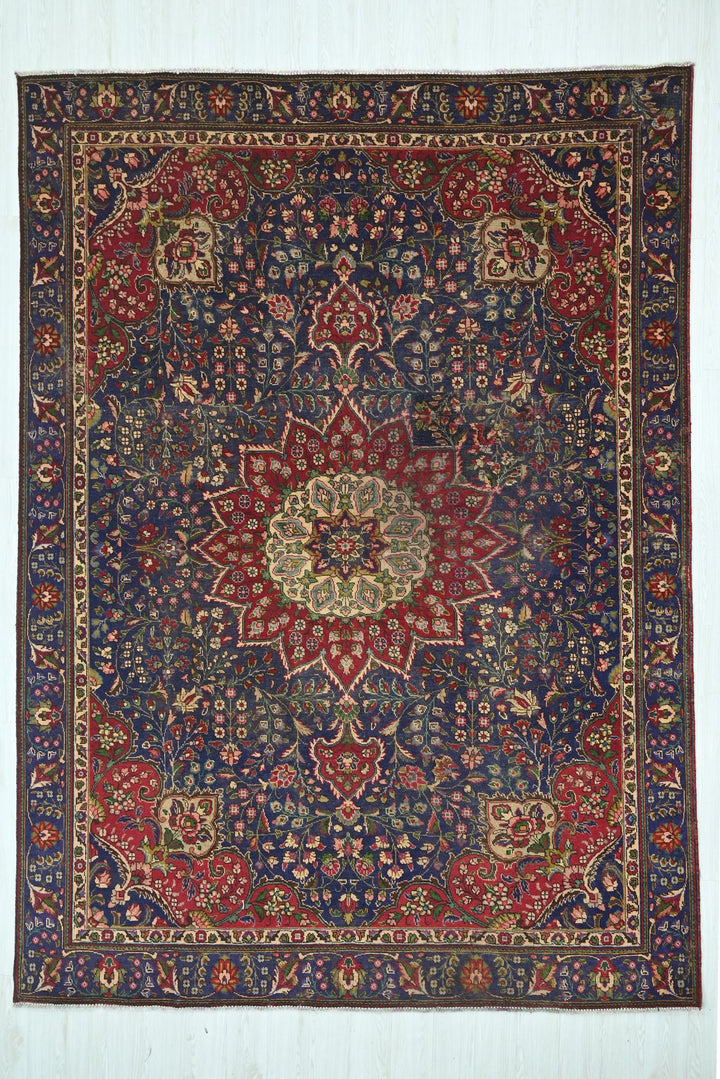blue Large rug 8' 2" x 11' 0"