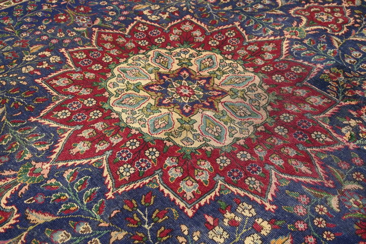 blue Large rug 8' 2" x 11' 0"