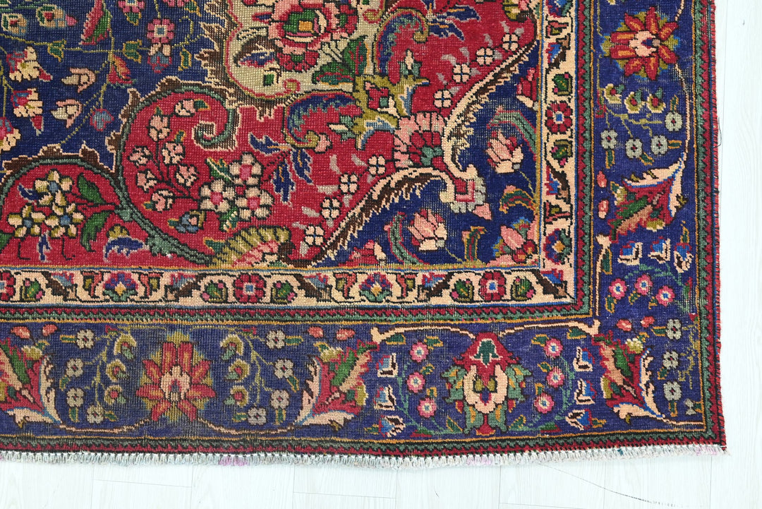 blue Large rug 8' 2" x 11' 0"