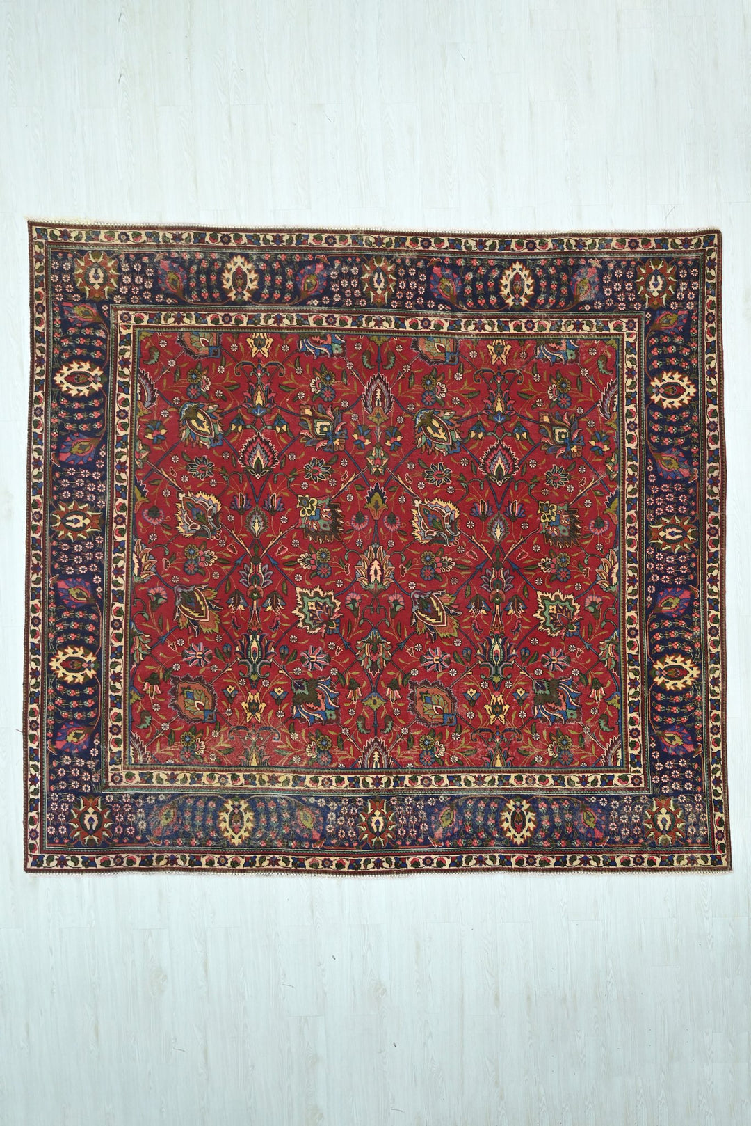 red Oversized rug 9' 6" x 9' 6"
