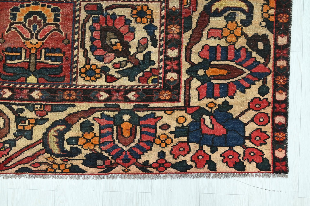 red Large rug 7' 0" x 10' 0"