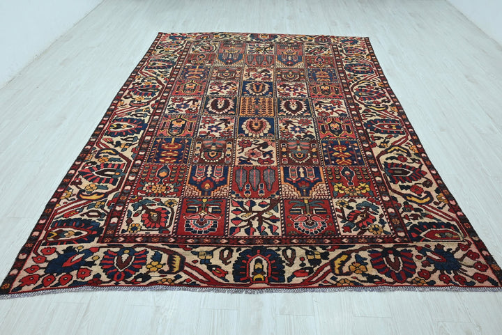 red Large rug 7' 0" x 10' 0"