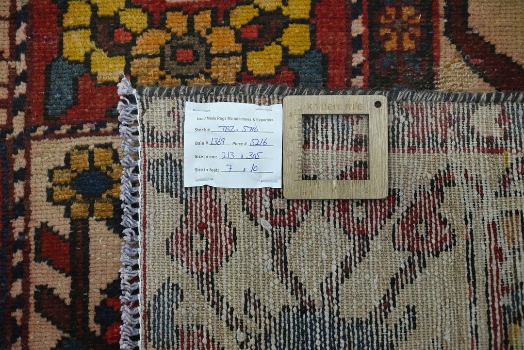 red Large rug 7' 0" x 10' 0"