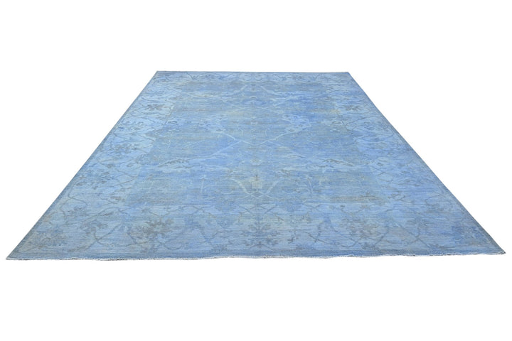 blue Oversized rug 9' 7" x 13' 9"