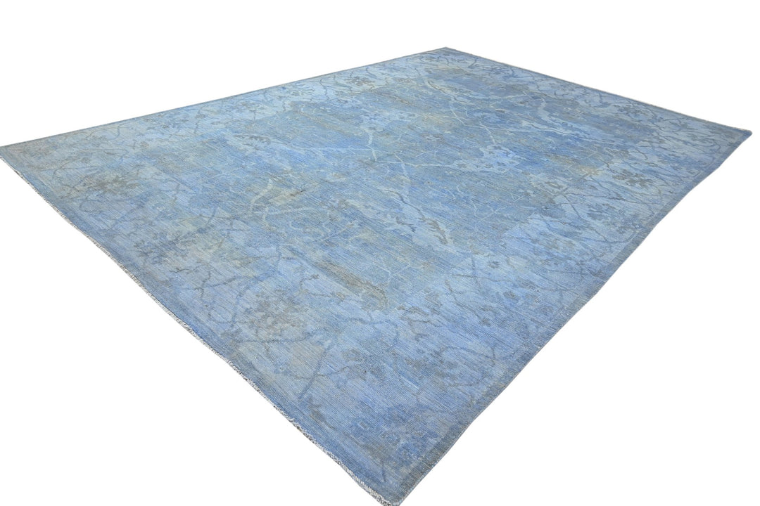 blue Oversized rug 9' 7" x 13' 9"