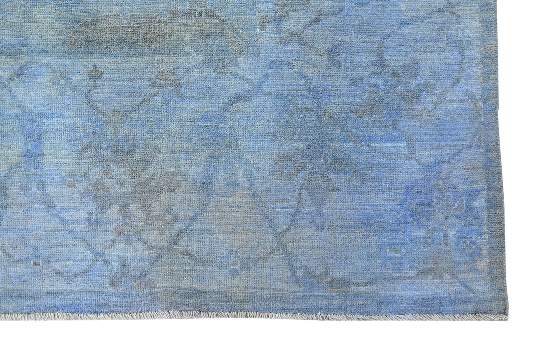 blue Oversized rug 9' 7" x 13' 9"