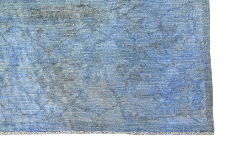 blue Oversized rug 9' 7" x 13' 9"