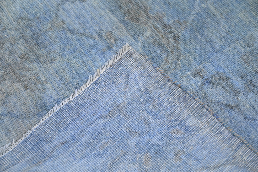 blue Oversized rug 9' 7" x 13' 9"