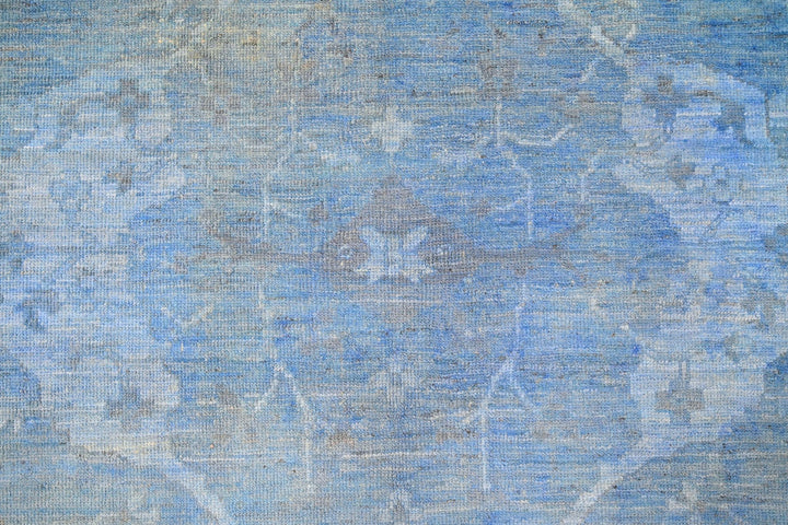 blue Oversized rug 9' 7" x 13' 9"