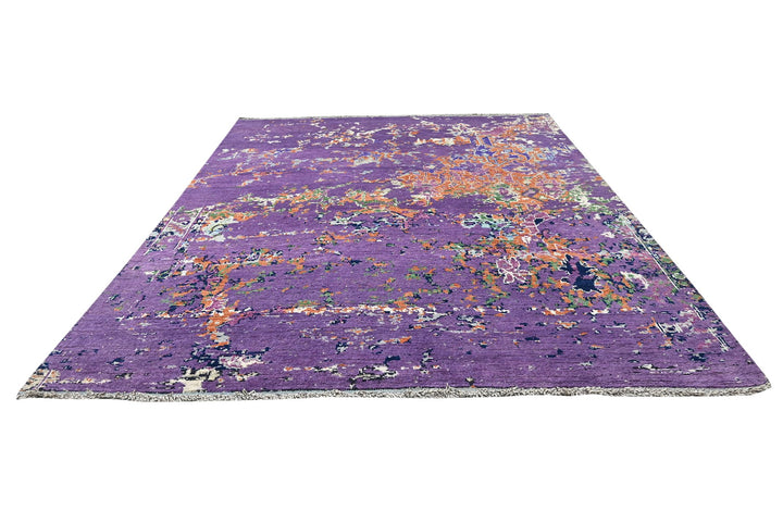 purple Oversized rug 9' 2" x 11' 10"