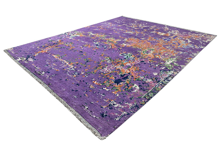 purple Oversized rug 9' 2" x 11' 10"