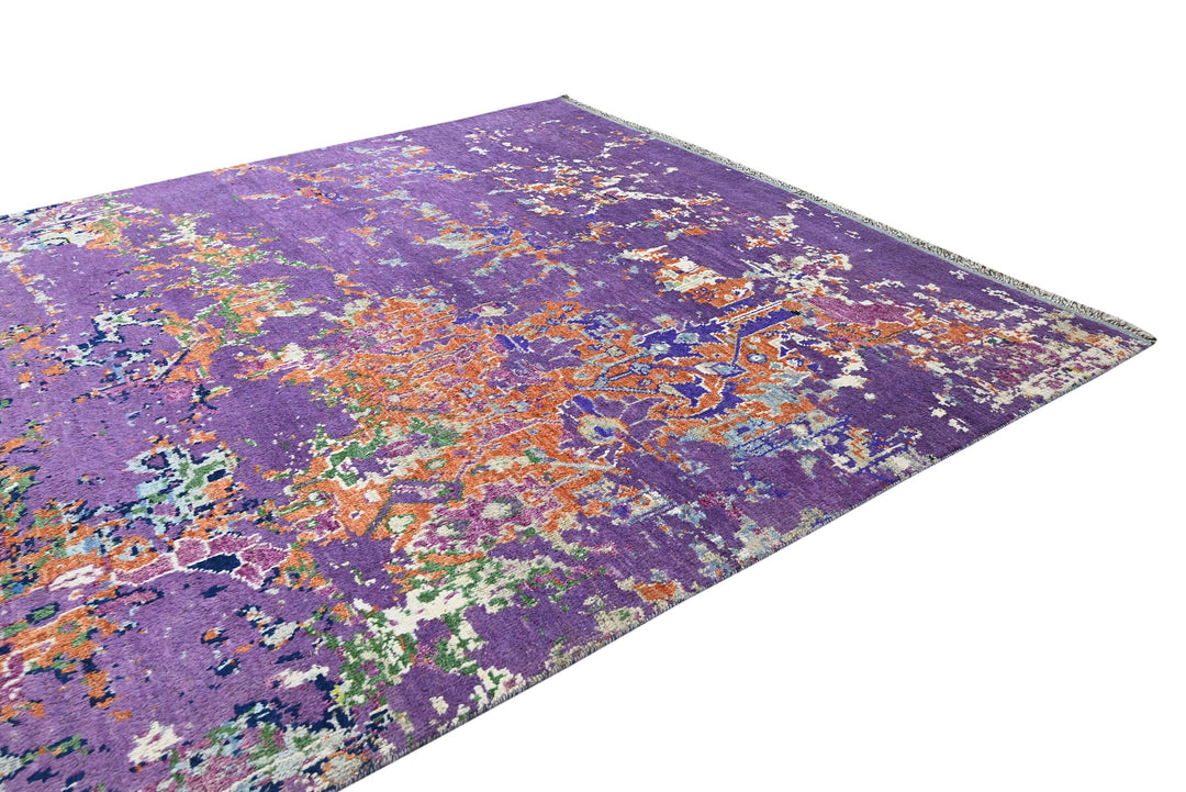 purple Oversized rug 9' 2" x 11' 10"