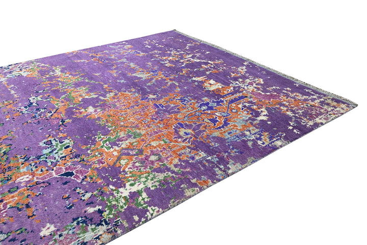 purple Oversized rug 9' 2" x 11' 10"