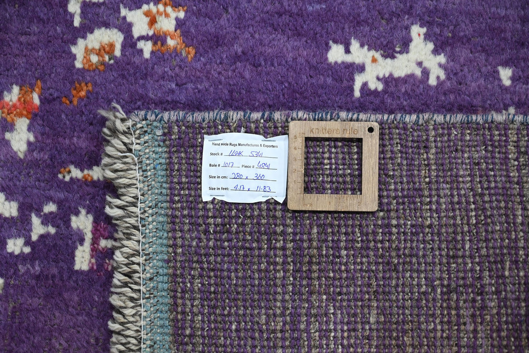 purple Oversized rug 9' 2" x 11' 10"