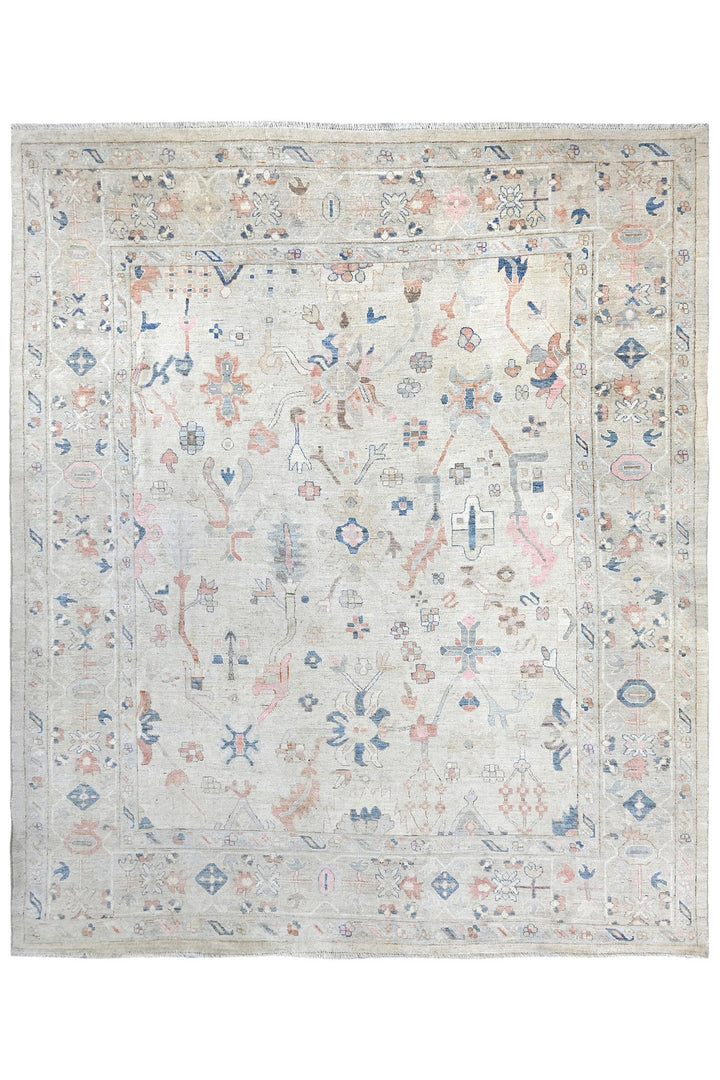 white Oversized rug 11' 10" x 14' 1"