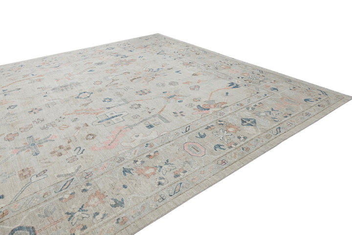 white Oversized rug 11' 10" x 14' 1"