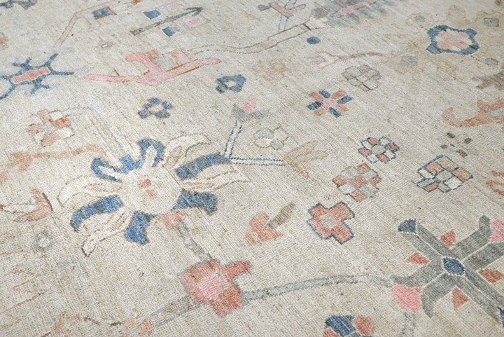 white Oversized rug 11' 10" x 14' 1"