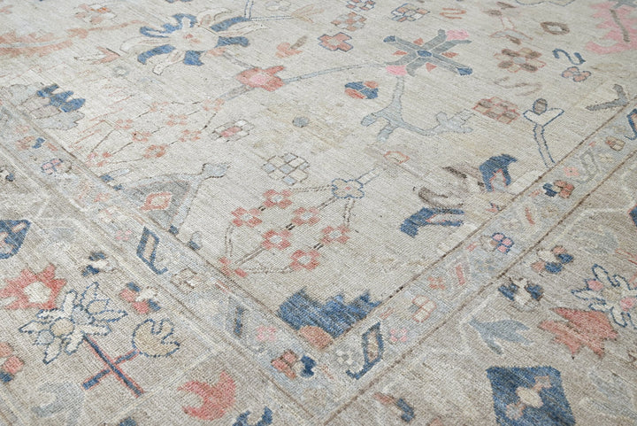 white Oversized rug 11' 10" x 14' 1"