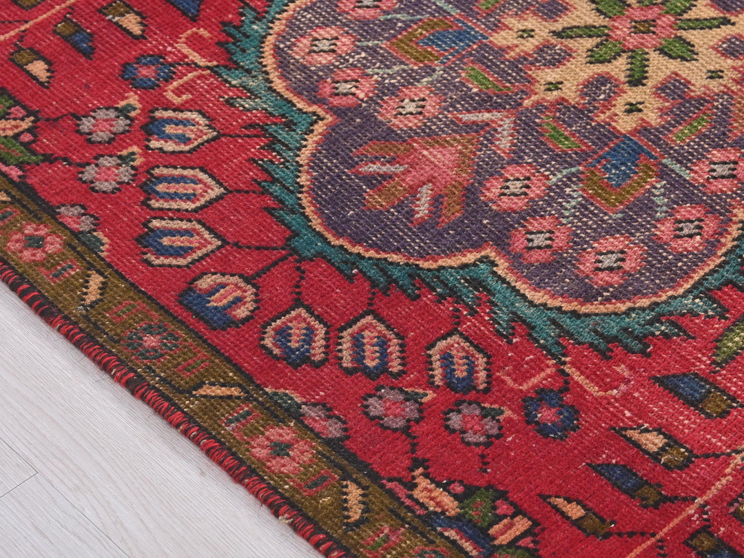 a close up of a rug on the floor