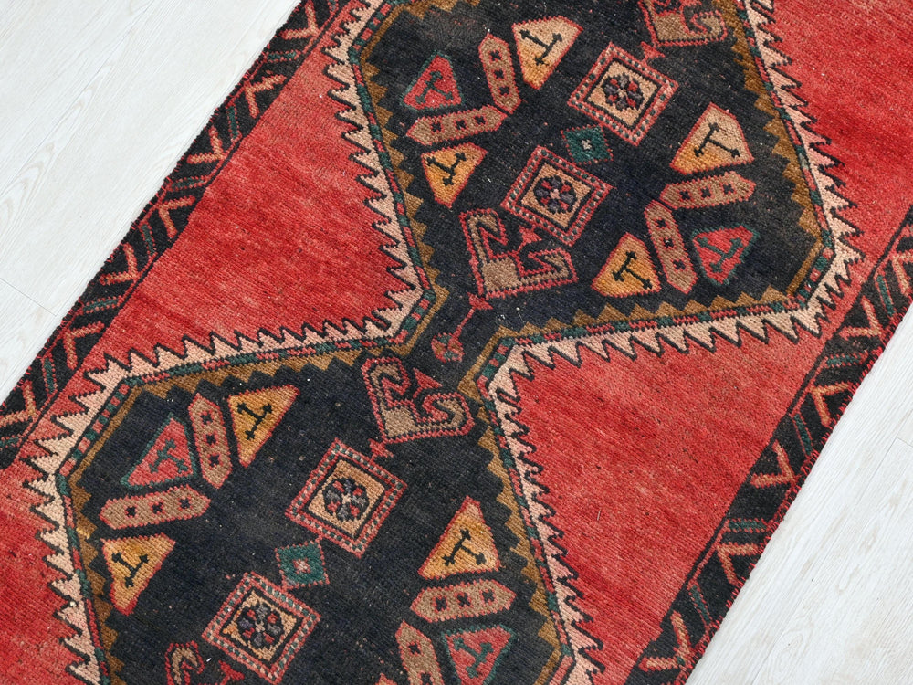 a close up of a rug on the floor