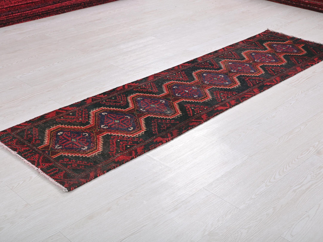 a rug on the floor of a room
