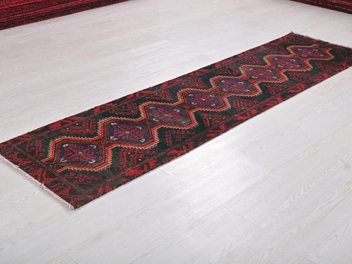 a rug on the floor of a room