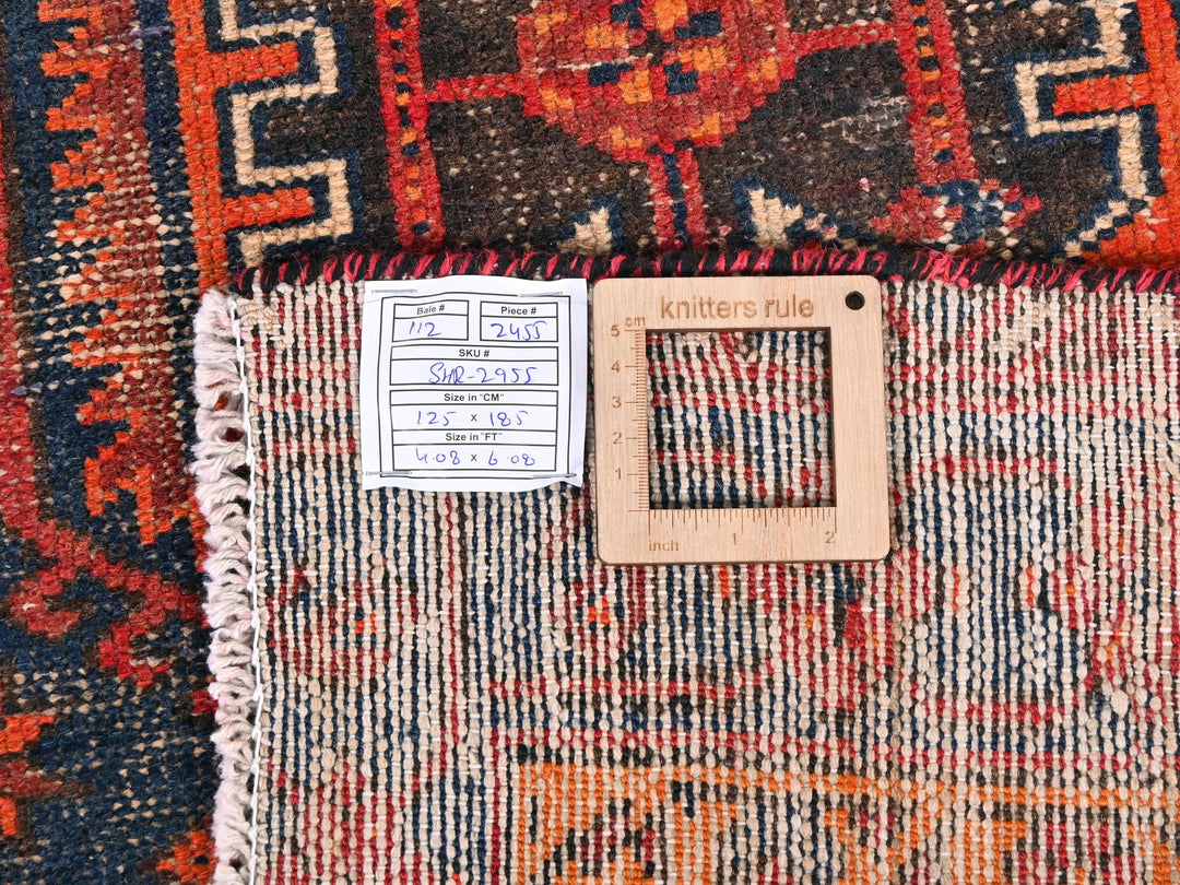 a picture of a rug with a tag on it