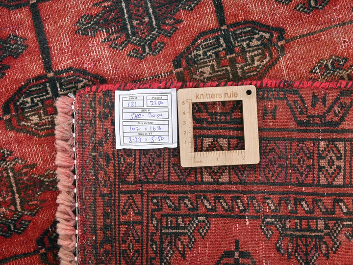 a close up of a rug with a tag on it