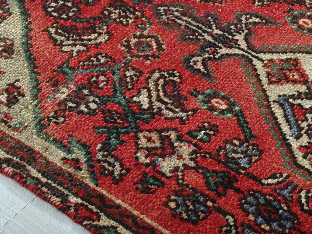 a close up of a rug on the floor