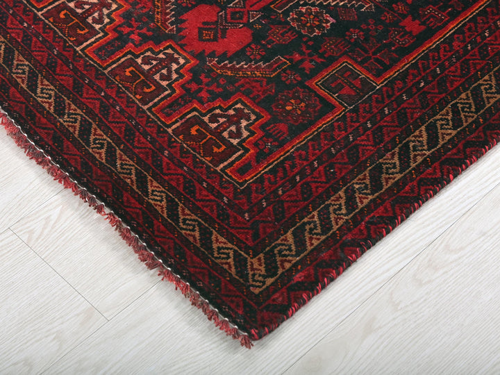 a close up of a rug on the floor