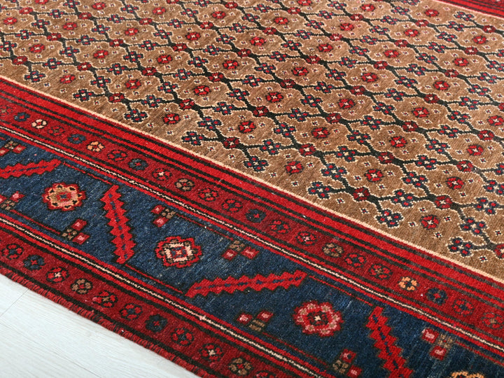 a close up of a rug on the floor